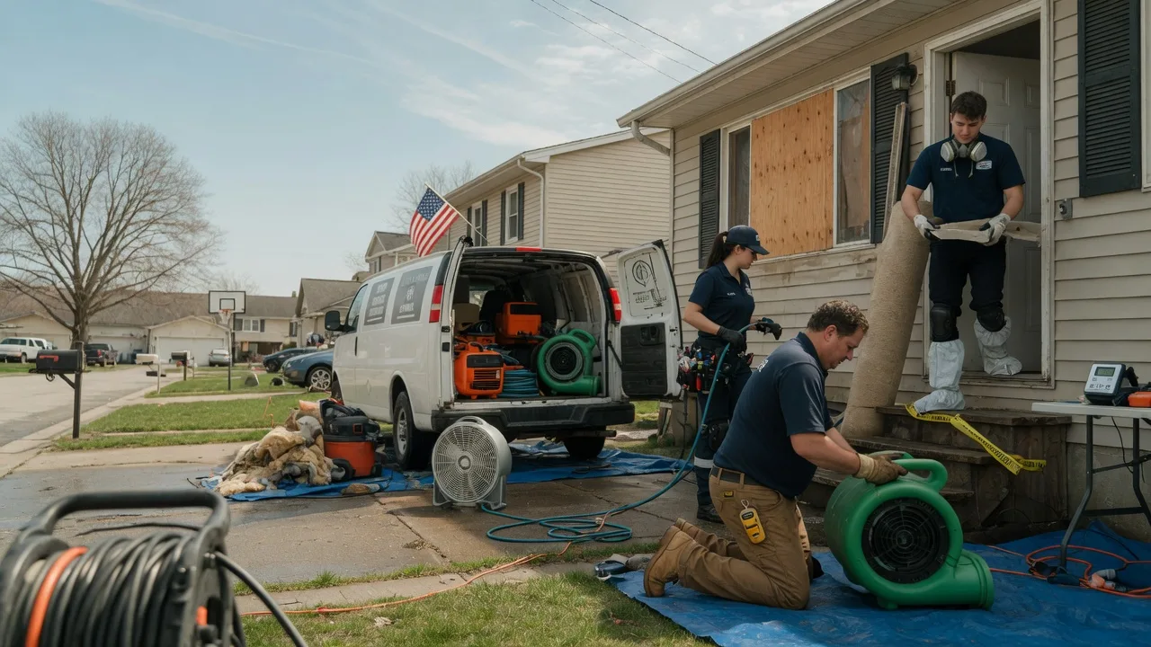 Water Damage Restoration in Roaring Spring, PA near me